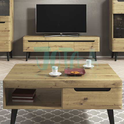 MESA CENTRO NATURAL WOOD | Muebles Jota