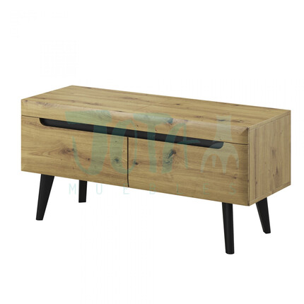 MESA TV 107 NATURAL WOOD | Muebles Jota