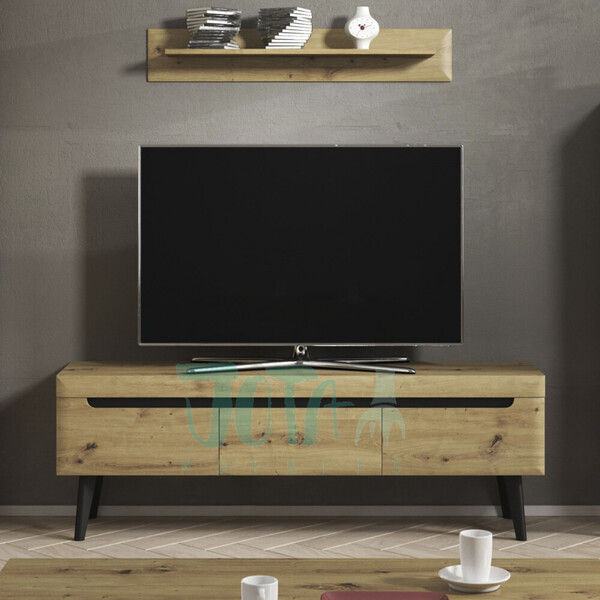 Mesa TV 160 Natural Wood