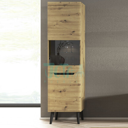 VITRINA ALTA NATURAL WOOD | Muebles Jota